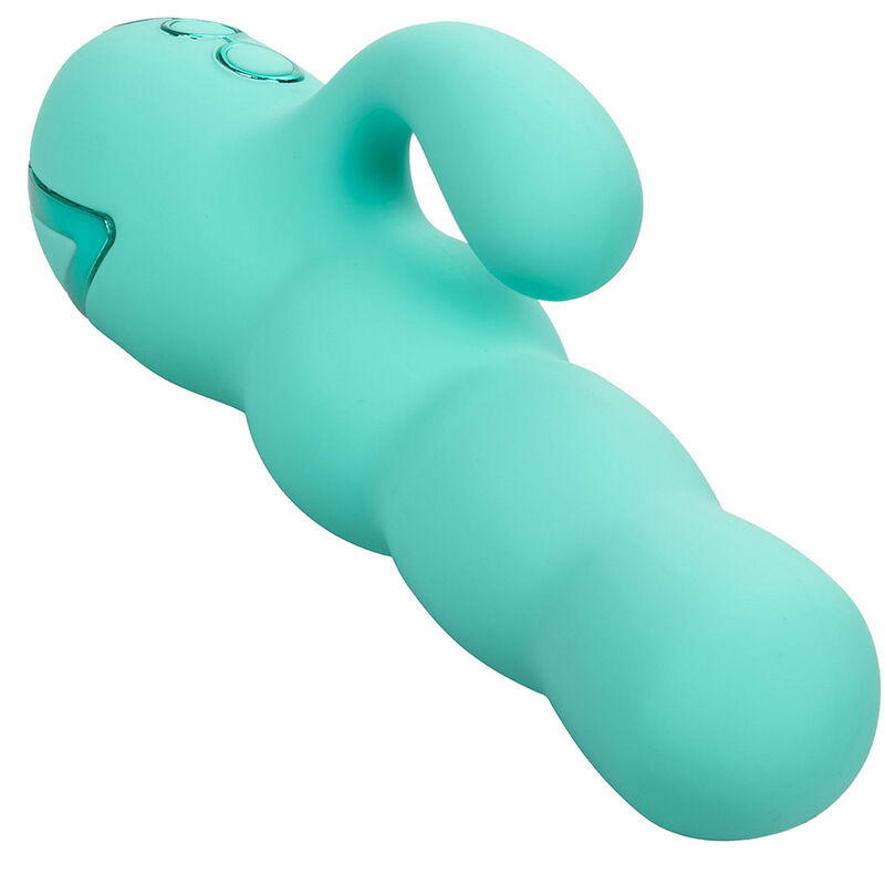 CALEXOTICS – DEL MAR DIVA VIBRATOR RABBIR AQUA GREEN VON CALIFORNIA DREAMING