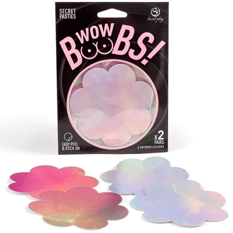 GEHEIMES SPIEL – WOW TITTEN! BLUMEN-NIPPELABDECKUNGEN