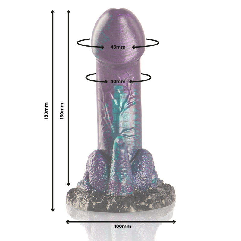 EPIC - BASILISK DILDO DOPPELSCHUPPIGE GENUSS KLEINE GRÖSSE