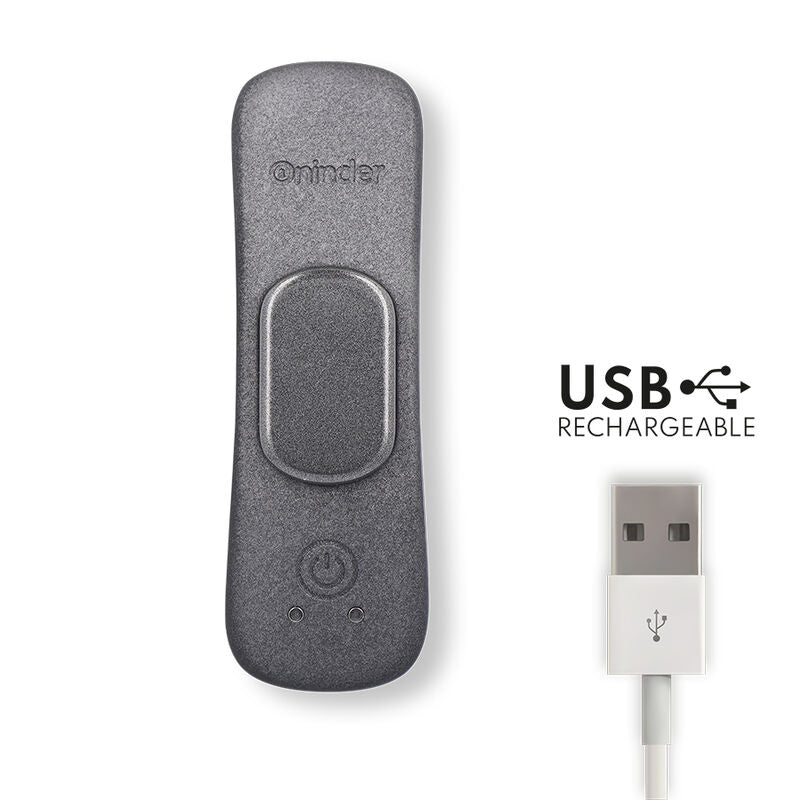 ONINDER – MANILA PANTY WIEDERAUFLADBARER VIBRATOR 9 GESCHWINDIGKEITEN 9,6 CM X 2,6 CM – KOSTENLOSE APP