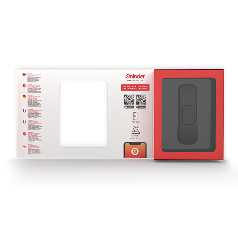 ONINDER – MANILA PANTY WIEDERAUFLADBARER VIBRATOR 9 GESCHWINDIGKEITEN 9,6 CM X 2,6 CM – KOSTENLOSE APP