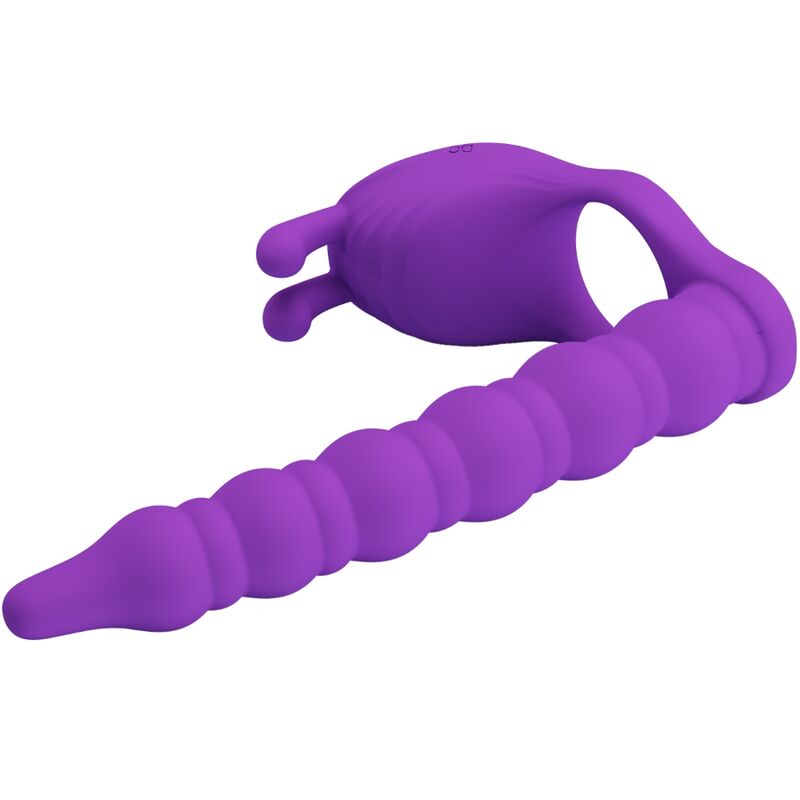 PRETTY LOVE - BLACKNEY PENISRING MIT LILA VIBRATOR-PLUG