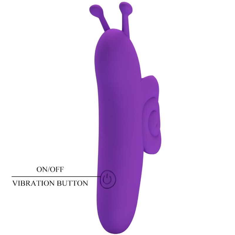 PRETTY LOVE - SCHNECKE LEISTUNGSSTARKER LILA FINGERSTIMULATOR