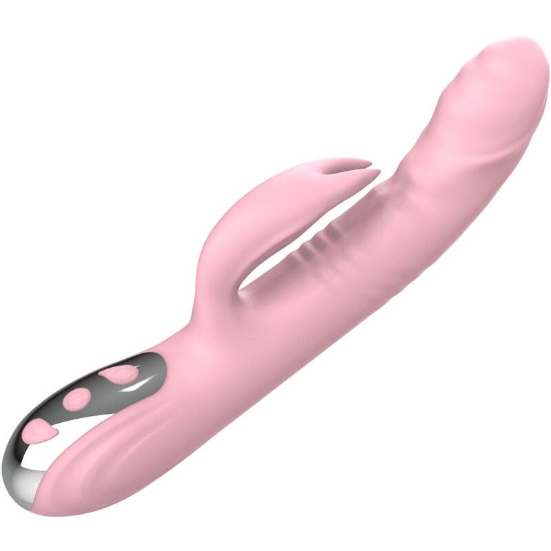 ARMONY - VOLLFINGER-RABBIT-VIBRATOR ROSA WÄRMEEFFEKT