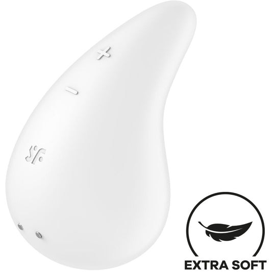 SATISFYER - DEW DROP VIBRATOR LAY-ON WEISS
