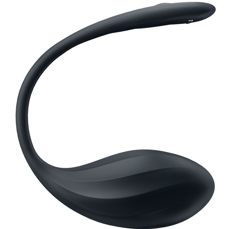 SATISFYER - GERIPPTER BLÜTENBLATT-G-PUNKT-STIMULATOR MIT FERNBEDIENUNG, SCHWARZ, KOSTENLOSE APP