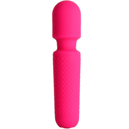 ARMONY - IHR MAGISCHER MASSAGER & VIBRATOR, WIEDERAUFLADBAR, 10 VIBRATIONEN, STAB, PUNKTE, ROSA