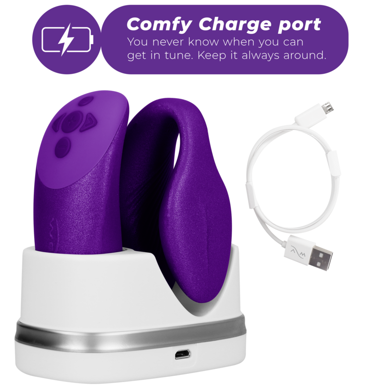 WE-VIBE – CHORUS-VIBRATOR FÜR PAARE MIT LILA-DRUCKSTEUERUNG