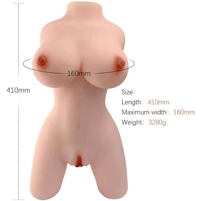 ARMONY - REALISTISCHES WEIBLICHES TORSO-MODELL 4