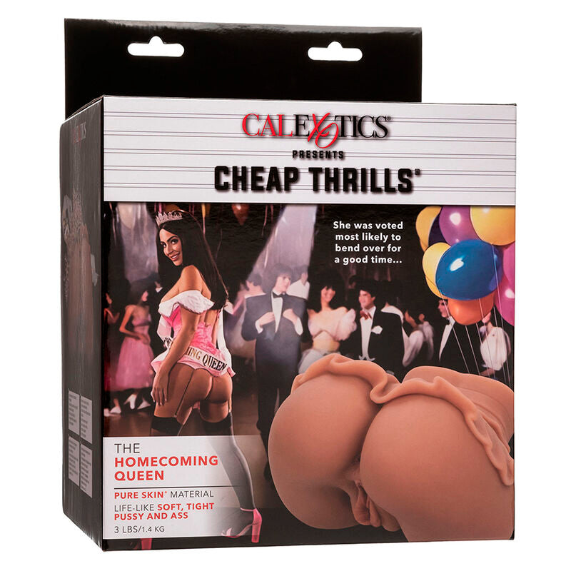 CALEXOTICS - THE HOMECOMING QUEEN DOPPELTER REALISTISCHER MASTURBATOR KARAMELL