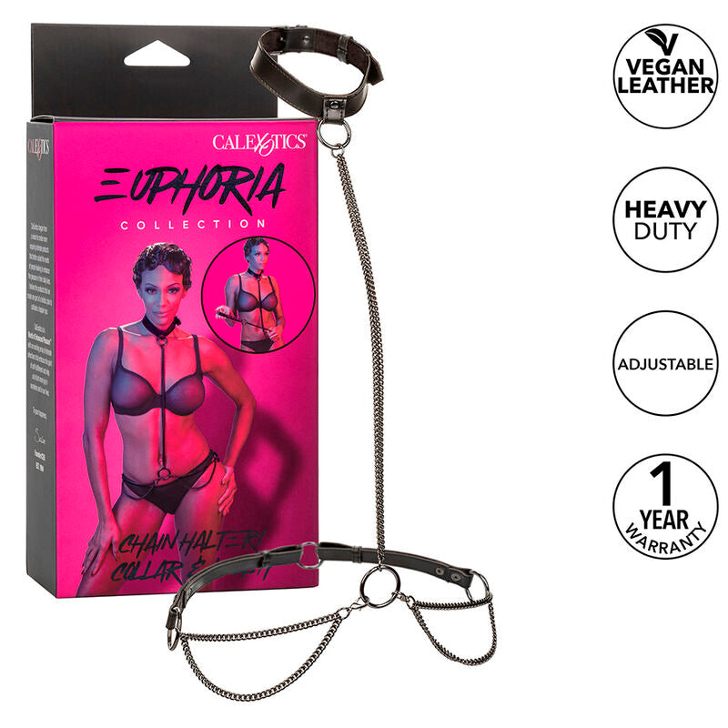 CALEXOTICS - EUPHORIA KETTENHALFTERHALSBAND & LEINE