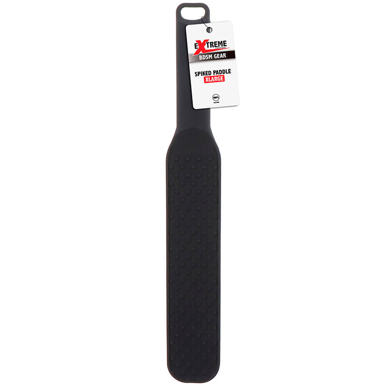 HIDDEN DESIRE - EXTREMES SPIKED PADDLE EXTRA GROSS SCHWARZ