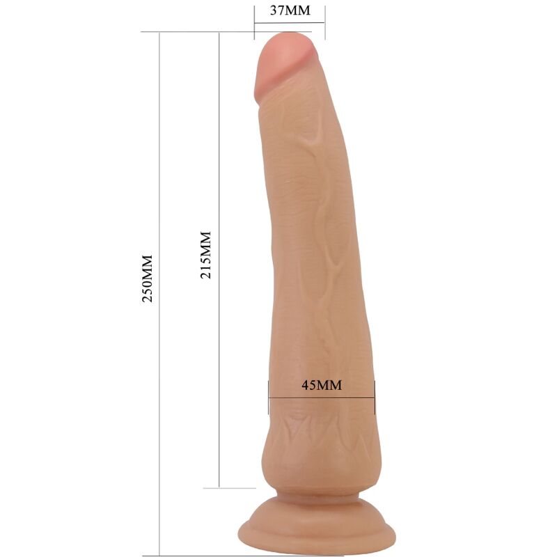 PRETTY LOVE - TIEMEYER REALISTISCHER DILDO 25 CM HAUTFARBEN