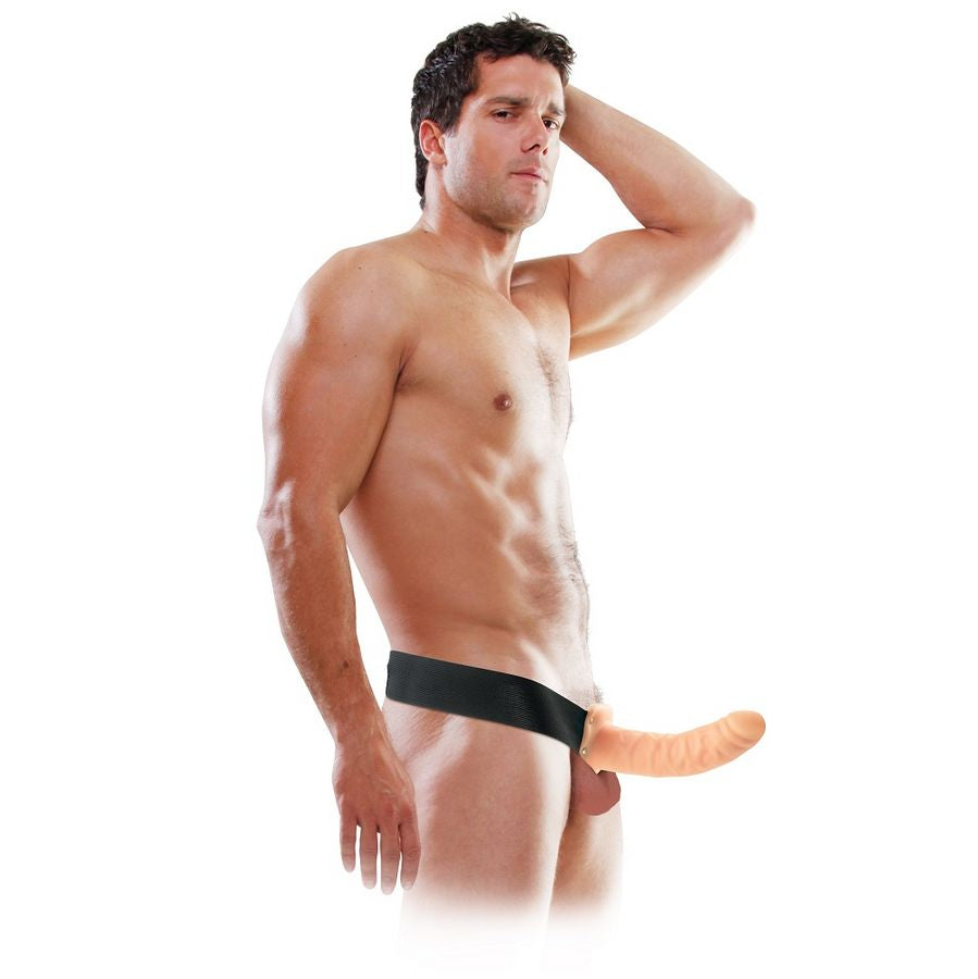 FETISH FANTASY SERIES - 19 CM HOHL-STRAP-ON NATURAL