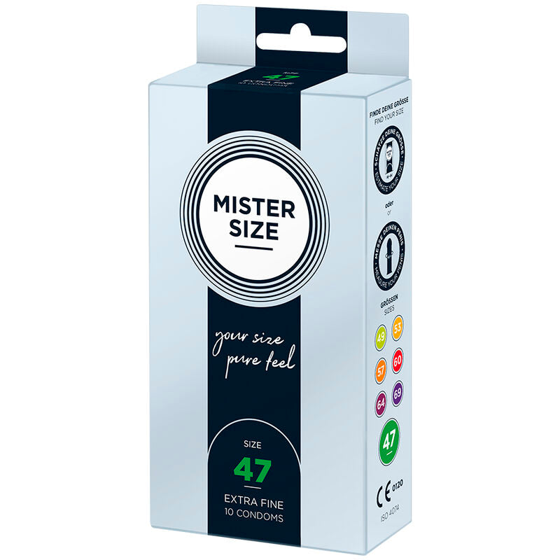 MISTER SIZE - Kondome Größe XS 47 MM (10 Stück)
