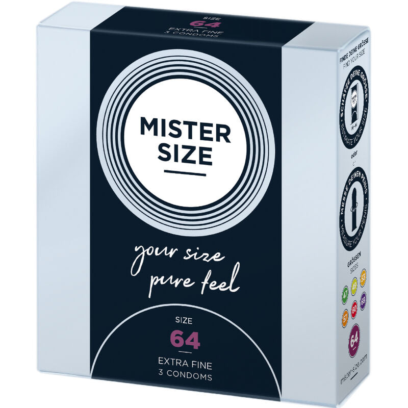 MISTER SIZE - Kondome Größe XXL 64 MM (3 Stück)