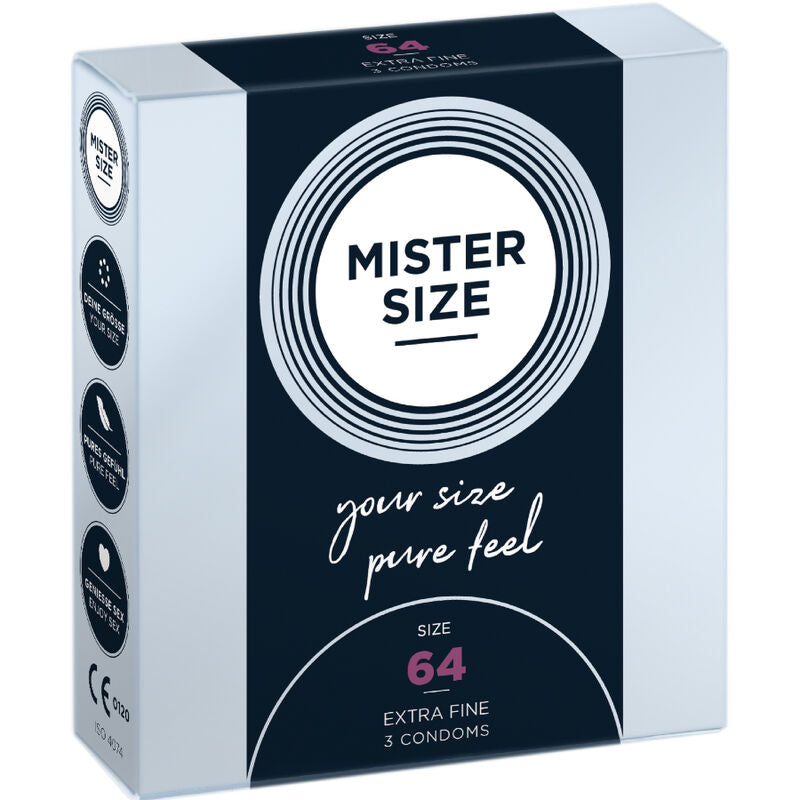 MISTER SIZE - Kondome Größe XXL 64 MM (3 Stück)