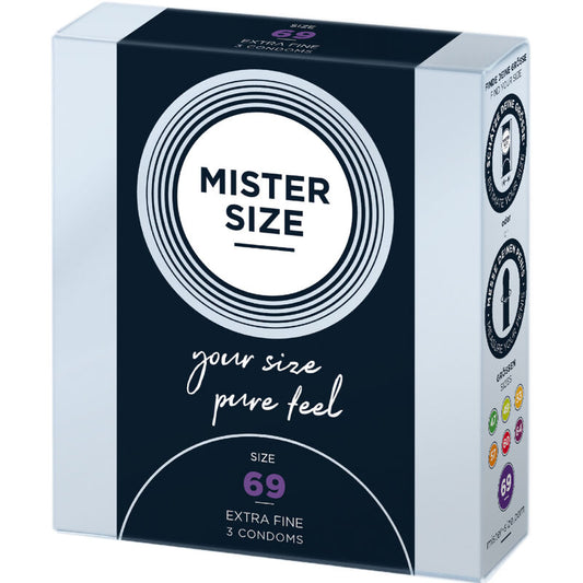 MISTER SIZE - Kondome Größe XXXL 69 MM (3 Stück)