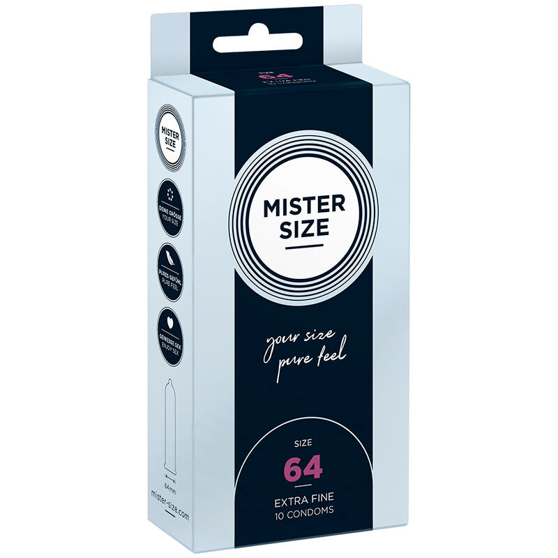MISTER SIZE - Kondome Größe XXL 64 MM (10 Stück)