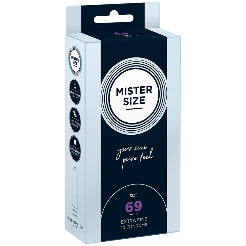 MISTER SIZE - Kondome Größe XXXL 69 MM (10 Stück)