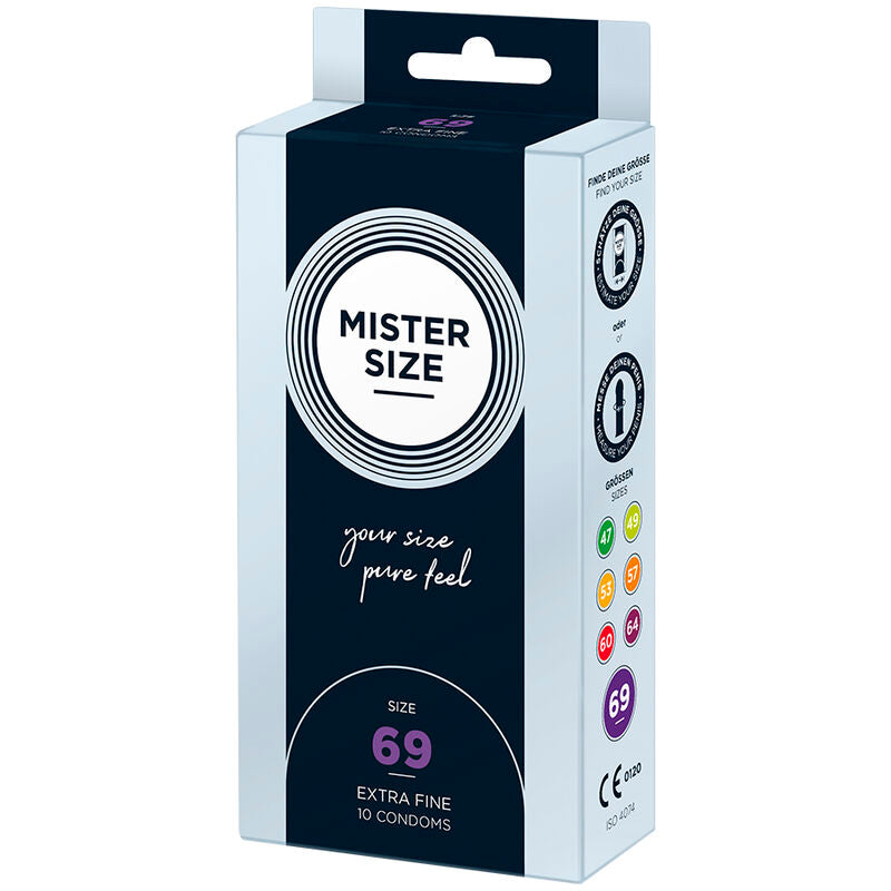MISTER SIZE - Kondome Größe XXXL 69 MM (10 Stück)