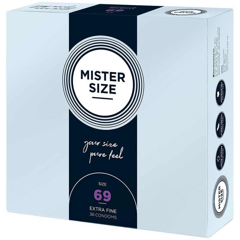 MISTER SIZE - Kondome Größe XXXL 69 MM (36 Stück)