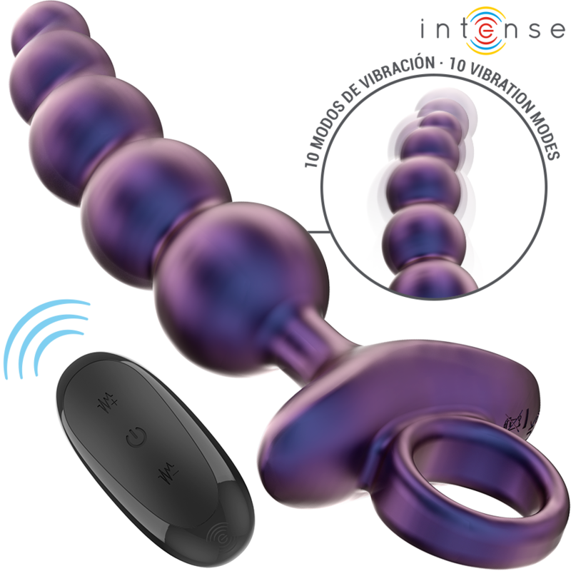INTENSE - TITO VIBRIERENDER ANALSTECKER MODELL 3 FERNBEDIENUNG