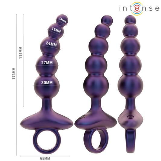 INTENSE - TITO VIBRIERENDER ANALSTECKER MODELL 3 FERNBEDIENUNG