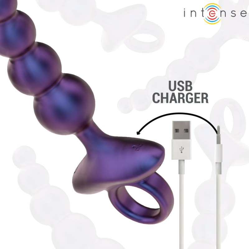 INTENSE - TITO VIBRIERENDER ANALSTECKER MODELL 3 FERNBEDIENUNG