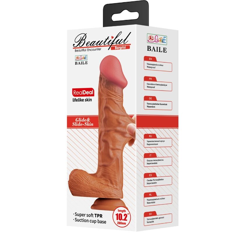 BAILE - BERGRISI REALISTISCHER DILDO 26 CM FLESH