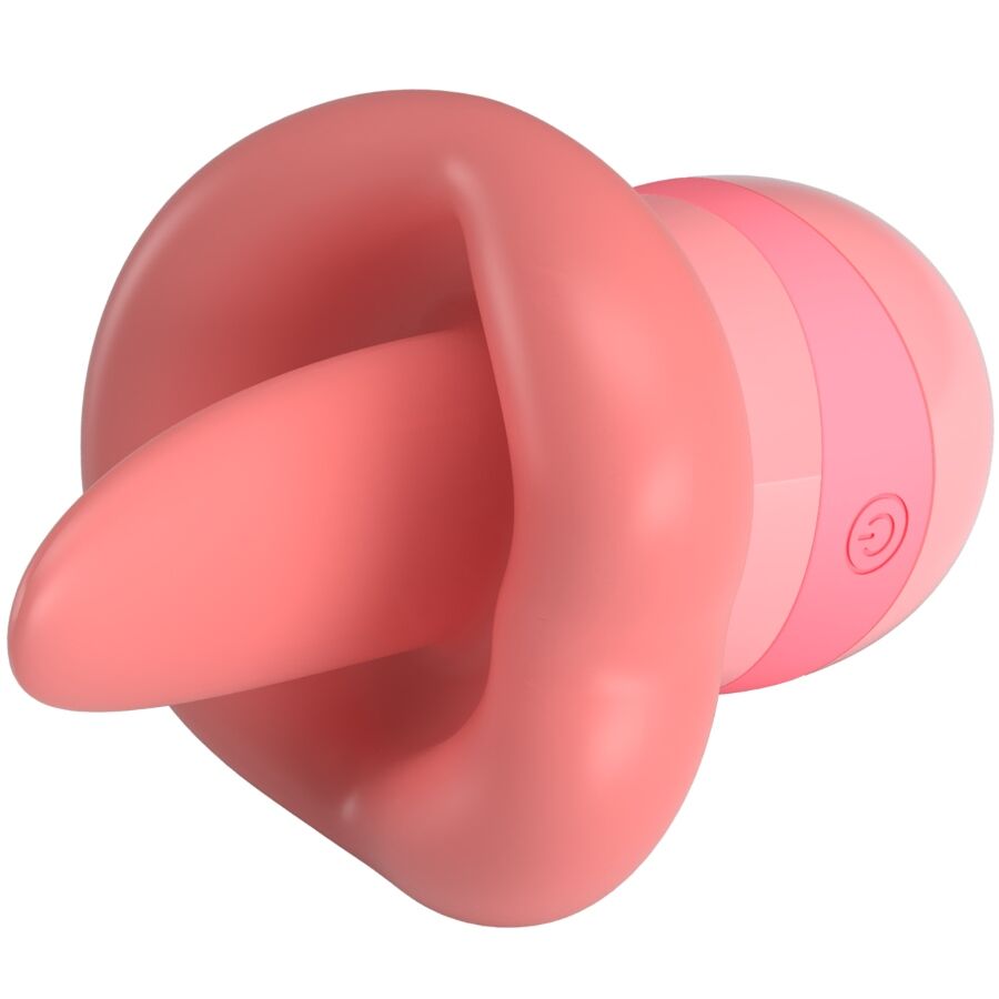 PRETTY LOVE - KYLEE ZUNGEN-KLITORISSTIMULATOR 10 VIBRATIONEN NUDE PINK