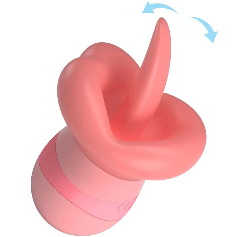 PRETTY LOVE - KYLEE ZUNGEN-KLITORISSTIMULATOR 10 VIBRATIONEN NUDE PINK