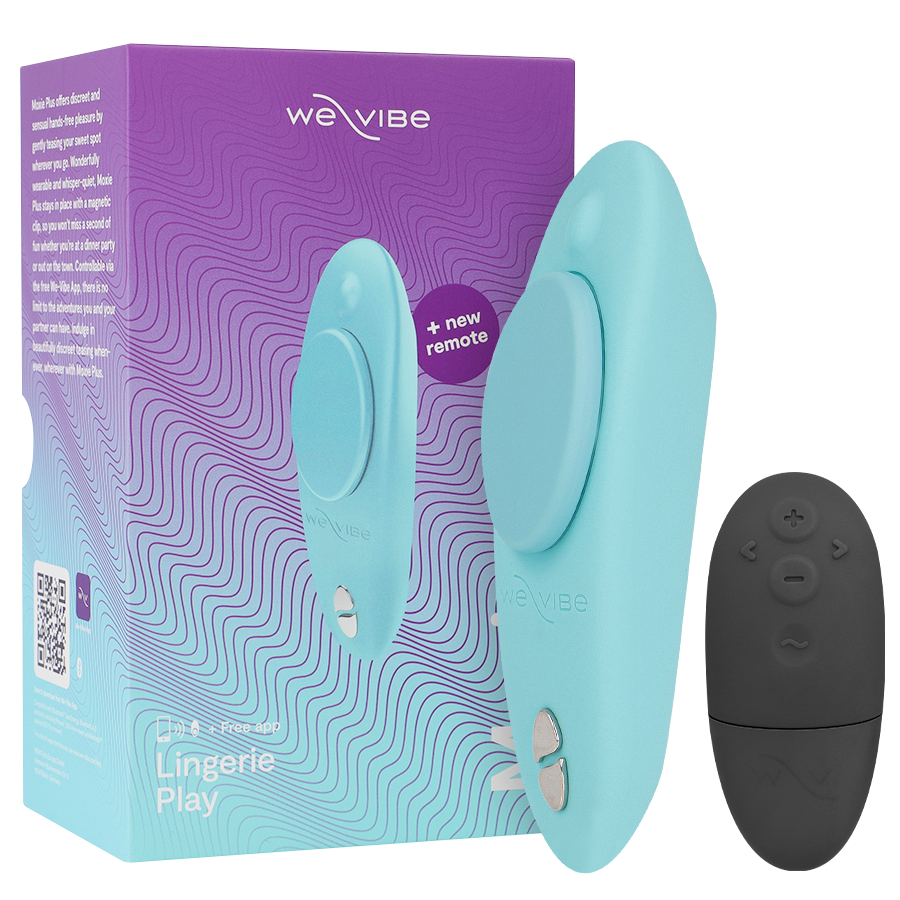 WE-VIBE - MOXIE + AQUA CLITORAL VIBRATOR