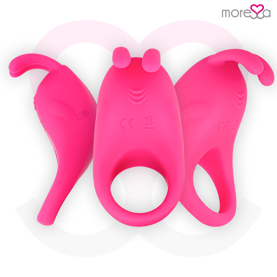 MORESSA - BRAD PREMIUM SILICONE RECHARGEABLE PINK