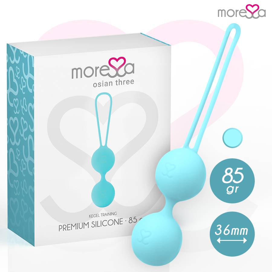 MORESSA - OSIAN THREE PREMIUM TURQUOISE SILICONE