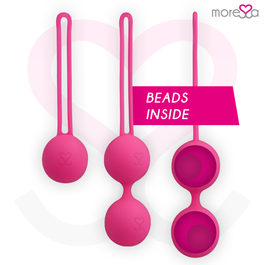 MORESSA - OSIAN SET PREMIUM SILICONE PINK (Osian One - 51 g | Osian Two - 101 g | Osian Three 85 g)