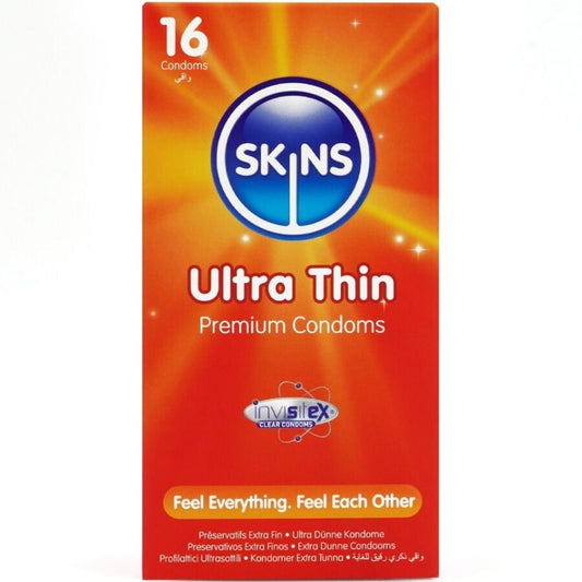 SKINS - ULTRA DÜNNE PREMIUM-KONDOME PACKUNG 16