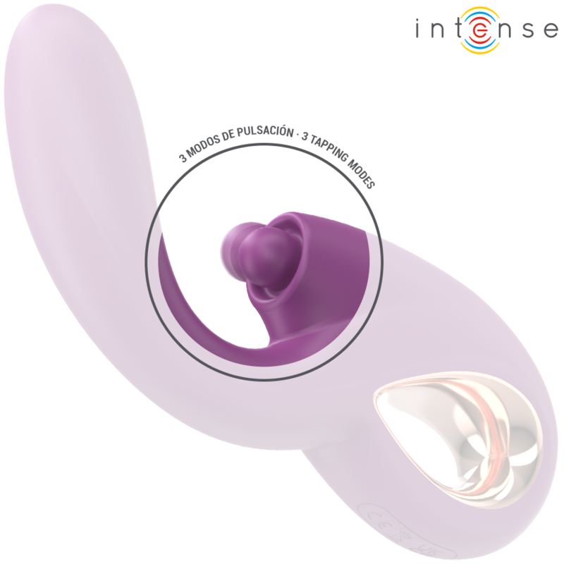INTENSIV - LALI MULTIFUNKTIONS-G-PUNKT-VIBRATOR TAPPING & STOSS & VIBRATION LILA