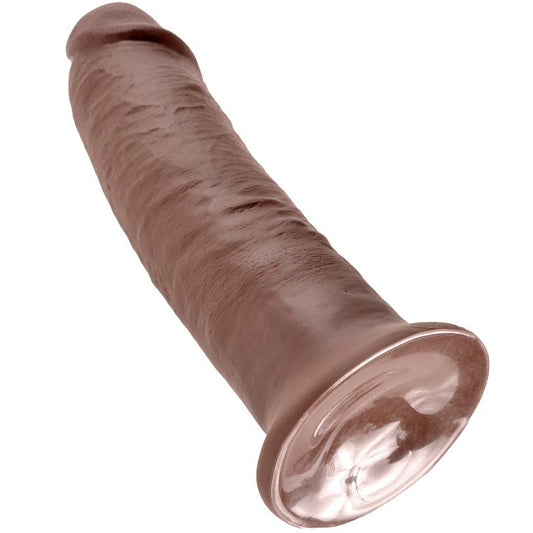 KING COCK - 10 DILDO BRAUN 25,4 CM