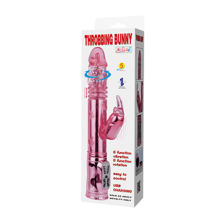 BAILE - PHOBBING BUNNY PINK RAMPANT ROTATOR