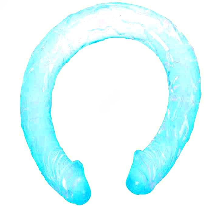 BAILE - DOPPEL-DONG BLAU 44,5 CM