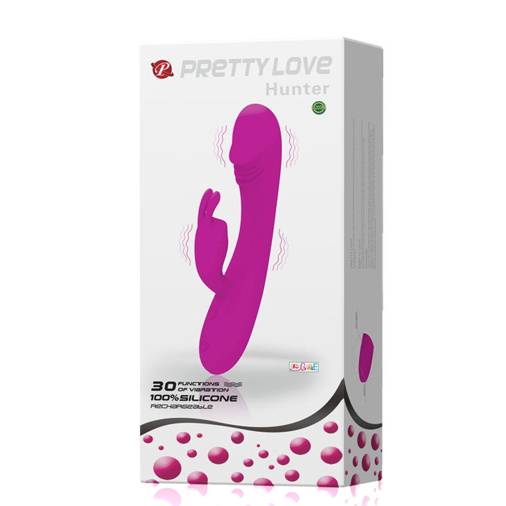PRETTY LOVE - SMARTER VIBRATOR MIT RABBIT 30 HUNTER-MODI