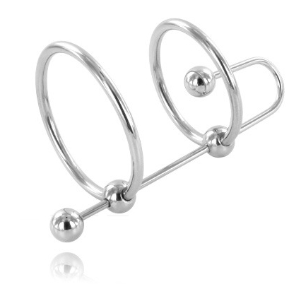 METAL HARD - EXTREMER RING MIT HARNRÖHRENSTOP