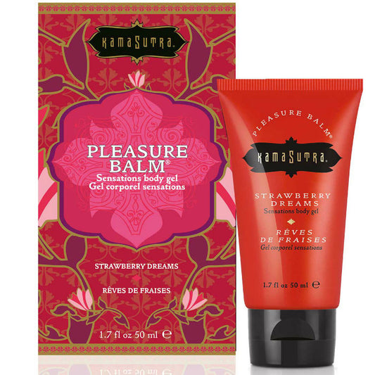 KAMASUTRA - STIMULIERENDER GENUSSBALSAM ERDBEERTRAUME-GESCHMACK 50ML