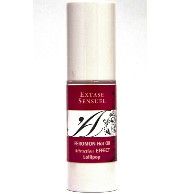 EXTASE SENSUAL - WÄRME-MASSAGEÖL MIT LOLLIPOP-PHEROMONEN 30 ML