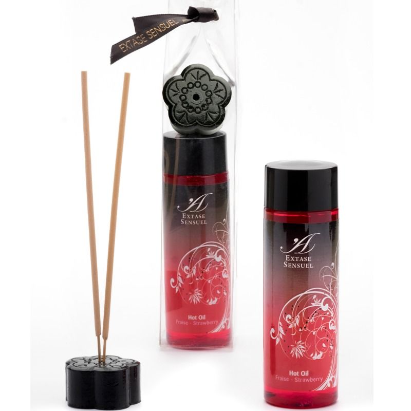 EXTASE SENSUAL - ERDBEERE WÄRMESTIMULIERENDES ÖL 100 ML