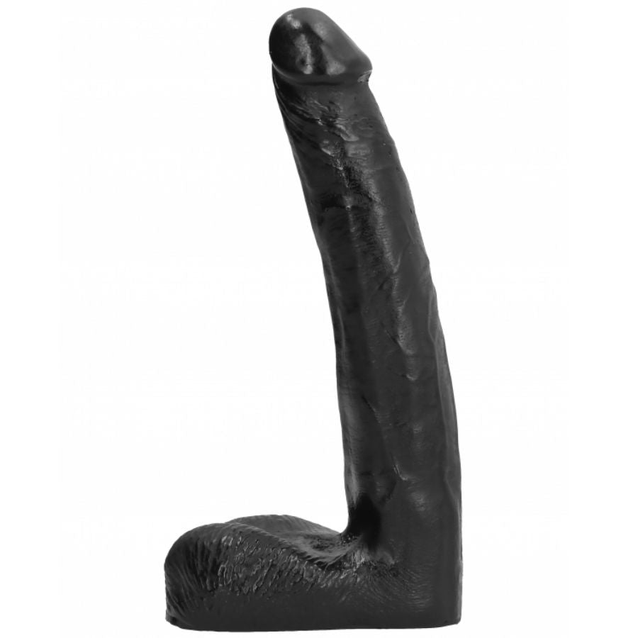ALL BLACK - DILDO REALISTISCH 21 CM