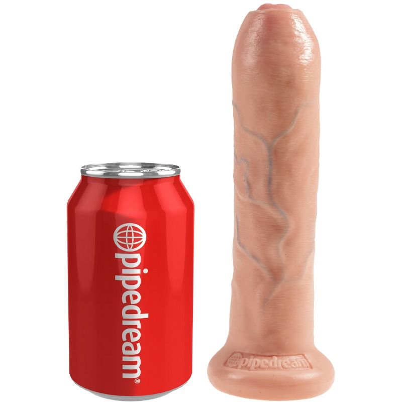 KING COCK - REALISTISCHER DILDO UNBESCHNITTENES FLEISCH 21 CM