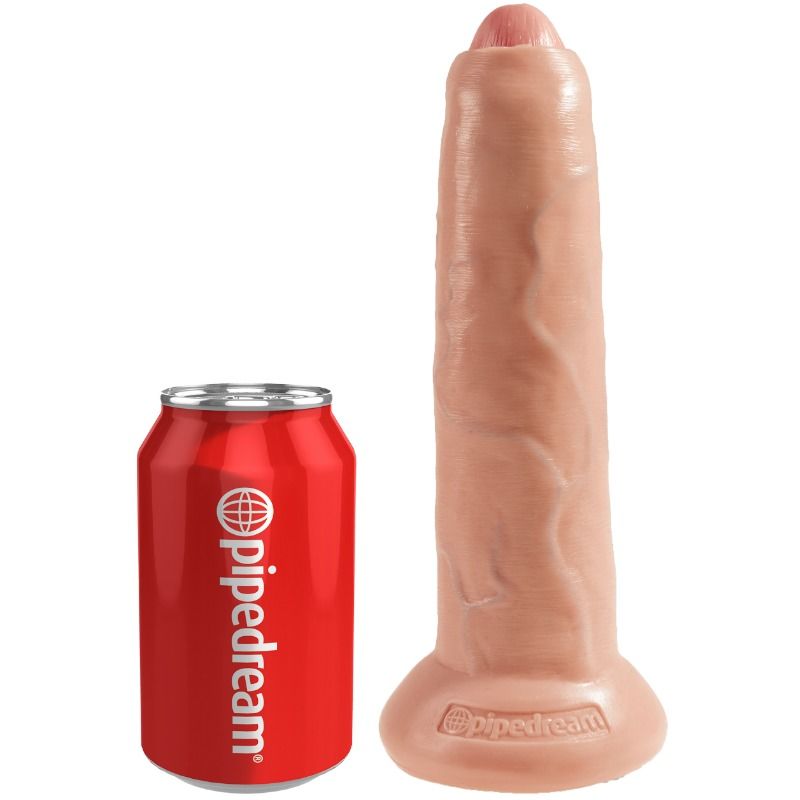 KING COCK - REALISTISCHER DILDO UNBESCHNITTENES FLEISCH 23 CM