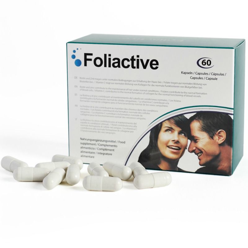 500 Kosmetik - Foliactive Pillen Nahrungsergänzungsmittel Haarausfall
